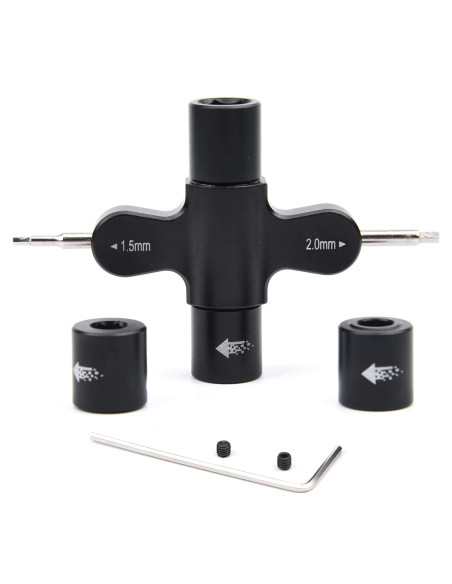 Llave Multifuncional YoungRC M3 M5 para Drones FPV 1.5mm 2.0mm