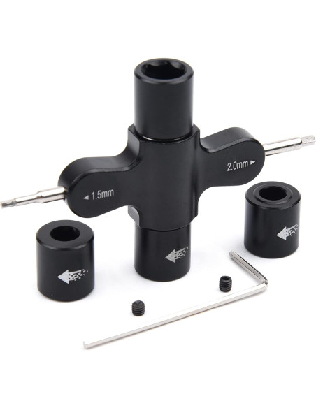 Llave Multifuncional YoungRC M3 M5 para Drones FPV 1.5mm 2.0mm