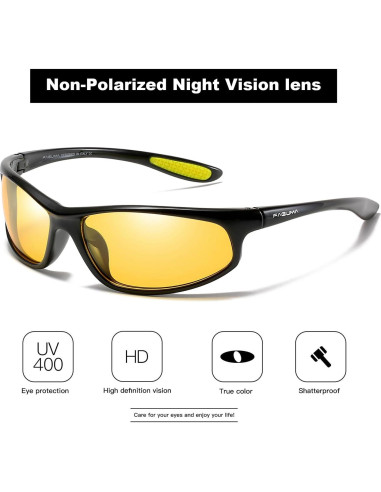 Gafas de sol deportivas FAGUMA polarizadas UV400 para hombres