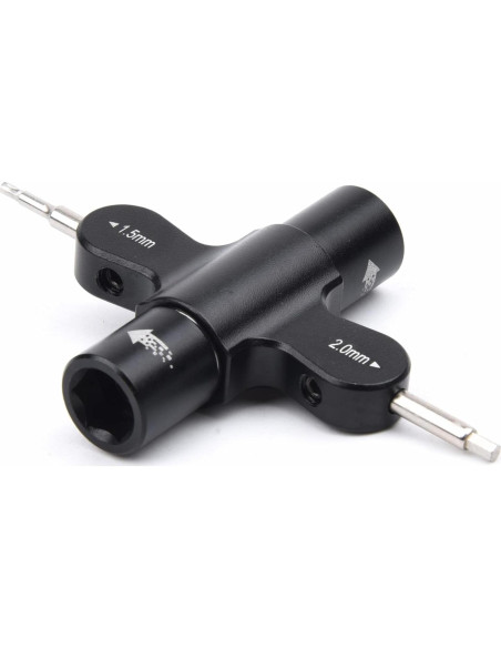 Llave Multifuncional YoungRC M3 M5 para Drones FPV 1.5mm 2.0mm