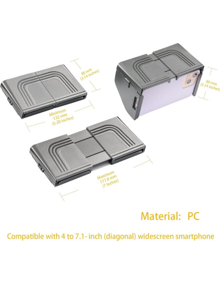 Visera Plegable Universal WANPOOL para Controlador de Drone