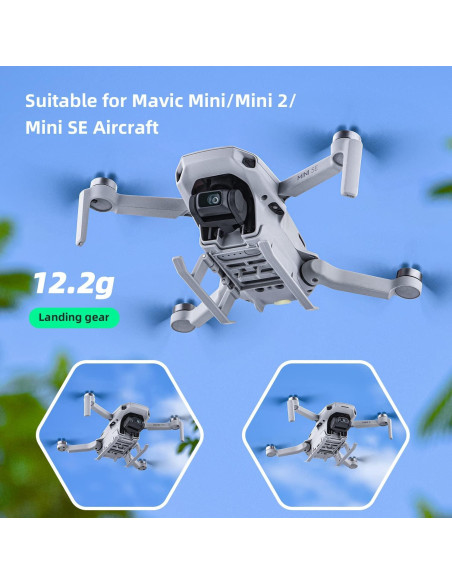 Extensiones de tren de aterrizaje HeiyRC para DJI Mini 4K/2/SE