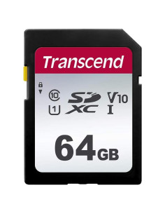 Tarjeta de Memoria SDXC Transcend 64GB UHS-I 100MB/s Clase 10