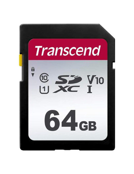 Tarjeta de Memoria SDXC Transcend 64GB UHS-I 100MB/s Clase 10