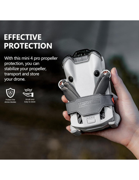 Soporte de Hélices STARTRC para DJI Mini 4 Pro - Correa Protectora