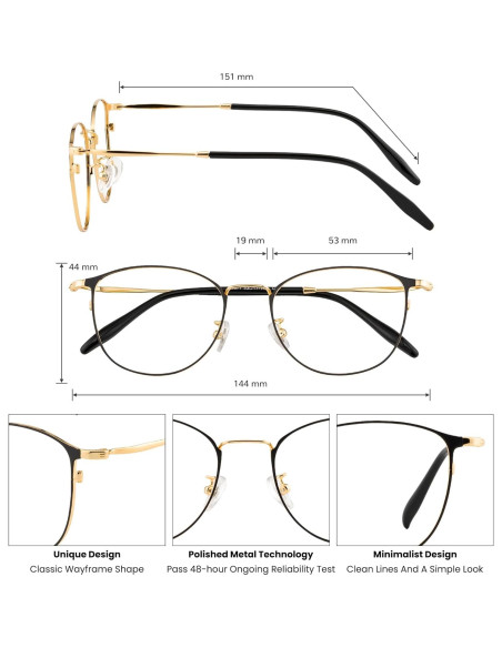 Gafas GUDVUE Antirreflejo UV400 para Luz Azul Unisex Gafas GUDVUE Antirreflejo UV400 para Luz Azul Unisex