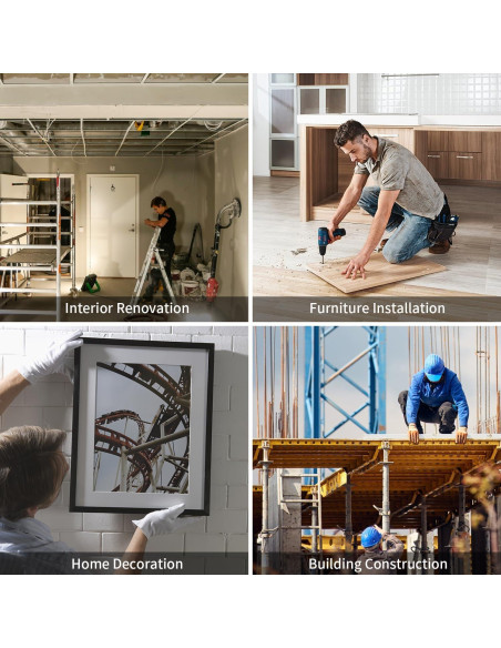 Medidor de Distancia Láser Atolla 60m con Pantalla LCD