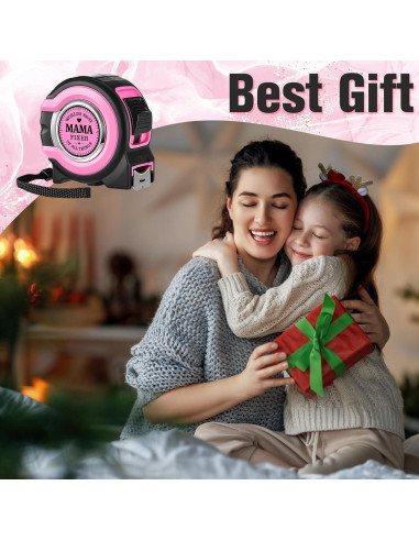 Cinta Métrica Rosa Kanayu 7.62m con Precisión 1/32 y 1/8