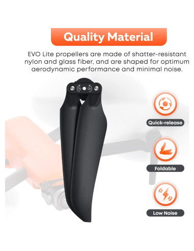 Hélices de Bajo Ruido Autel EVO Lite - Repuesto 1 Par