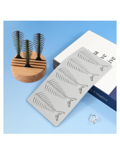 Molde de Silicona Mostsom 3D Hueso de Pescado 22.5x10.59cm