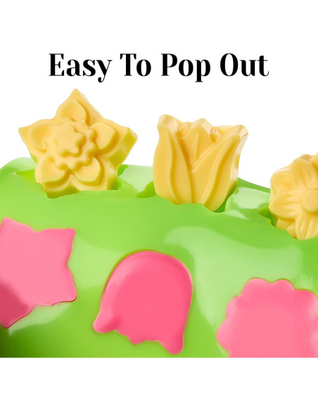 Juego de 6 Moldes de Silicona CLUEWR para Chocolate y Caramelo