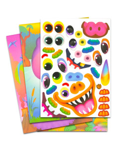 24 Hojas de Calcomanías Crenstone 12.7x20.3 cm Niños 2