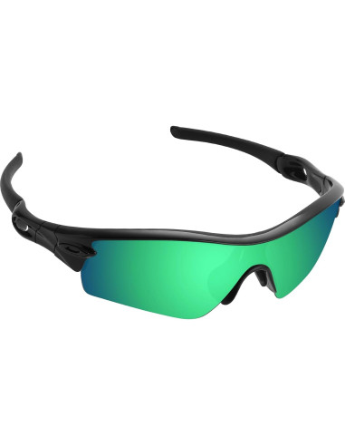 Lentes de Reemplazo Polarizados Alphax Verde Esmeralda para Oakley Radar Path