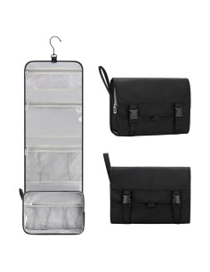 Bolsa de Aseo Colgante Relavel Grande Impermeable Negro