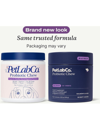 Probioticos para Perros PetLab Co. Sabor Salmón 30 Chews