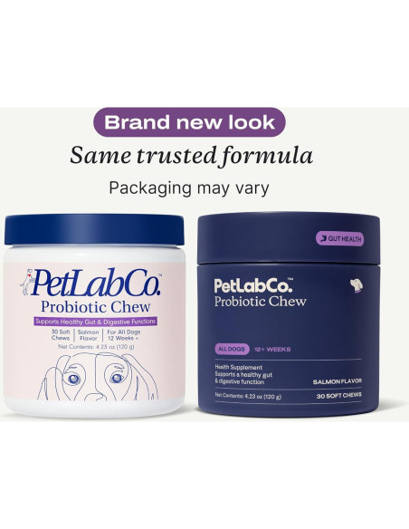 Probioticos para Perros PetLab Co. Sabor Salmón 30 Chews