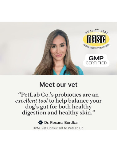 Probioticos para Perros PetLab Co. Sabor Salmón 30 Chews