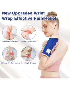 Faja Calentadora para Muñeca AOBOCO - Alivio Dolor 30-70C 2