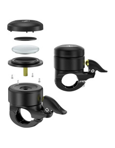 Campana de Bicicleta LESOVI con Soporte para AirTag 120dB