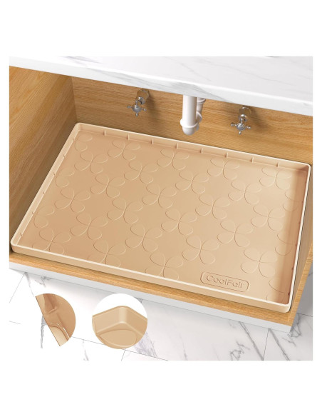 Alfombrilla Impermeable CoolFair 86.36x55.88 cm Beige