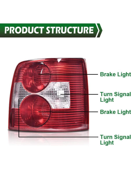 Luz Trasera Derecha Grand Orange para VW Passat 2001-2005