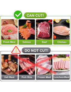 Cortador de Carne Manual ZTQCSQ con 17 Cuchillas - Negro 2