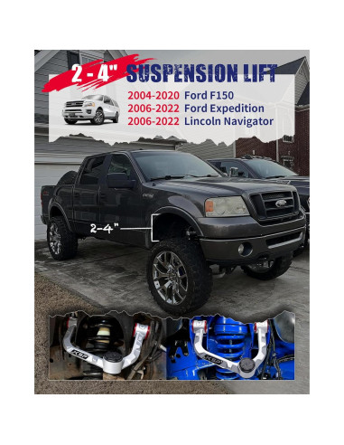 Brazo de Control Superior KSP Aluminio para F-150 2004-2020