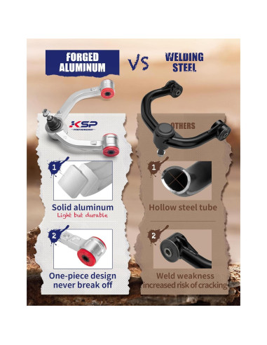 Brazo de Control Superior KSP Aluminio para F-150 2004-2020