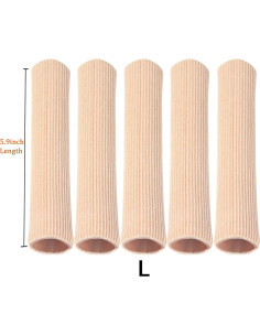 Mangas para Dedos Cortables DYKOOK - Paquete de 5 Grande 2