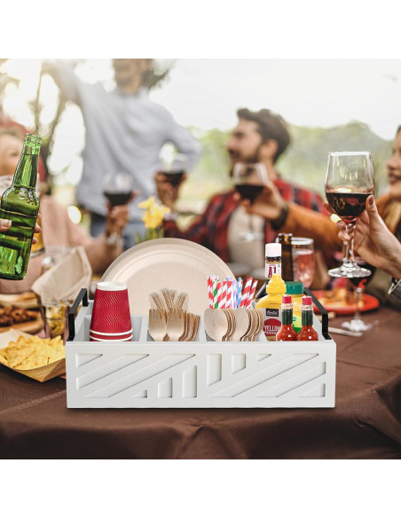 Soporte para Platos de Papel Ameuphercy Grande de Madera