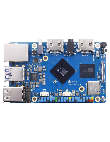 Ordenador de Placa Única Orange Pi 5 Pro 16GB LPDDR5 8 Núcleos