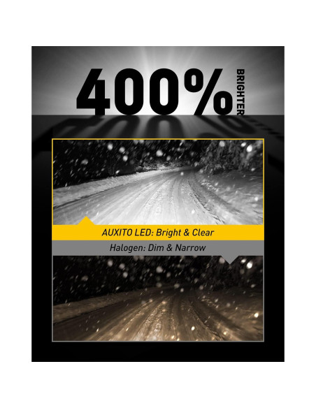 Bombillas de Luz de Niebla LED AUXITO 880 6000LM 6500K - Paquete de 2