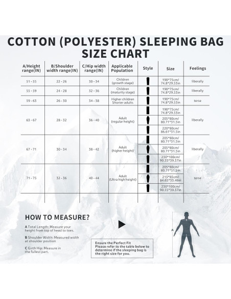 Saco de Dormir Naturehike Ultraligero 15C/0C Compacto