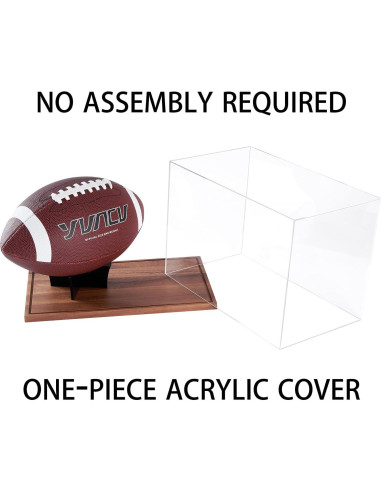 Caja de Exhibición de Fútbol Acrílica Lity 30x18x21cm