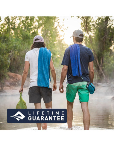 Toalla Pocket Sea to Summit Pequeña Microfibra Azul 40x81cm