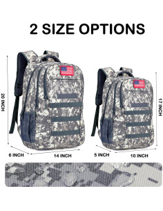 Mochila Camo Outdoor Plus 30L con Puerto USB Impermeable 2