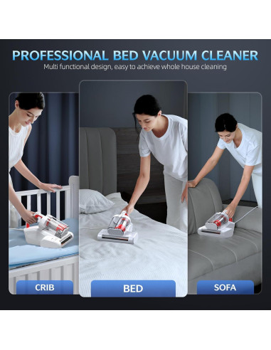 Aspiradora de Colchones JPHYLL Ultra-UVC-K16 600W 16Kpa