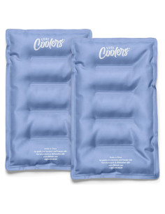 Paquete de Hielo Suave XL Fit & Fresh - 2 Unidades Azul