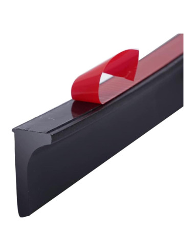 Umbral de Ducha 99 cm Silicona Autoadhesiva Barrera Agua Negra