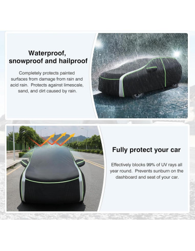 Cubierta de coche Cartist para BMW X3 2003-2026 Impermeable