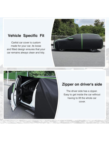 Cubierta de coche Cartist para BMW X3 2003-2026 Impermeable