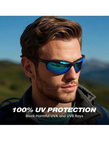 Gafas de sol deportivas FAGUMA polarizadas UV400 para hombres
