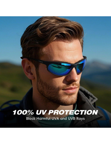 Gafas de sol deportivas FAGUMA polarizadas UV400 para hombres