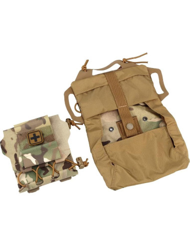 Kit de Primeros Auxilios Táctico SABADO IFAK 19x15 cm