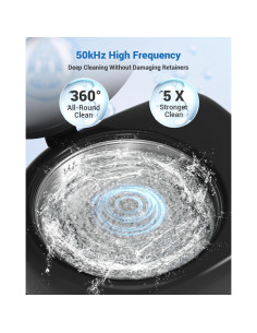 Limpiadora Ultrasónica de Retenedores Wrklly 50kHz Portátil 2