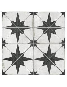 Azulejo Autoadhesivo El Azulejo Plaza Estrella 10 Hojas 30.48x30.48 cm