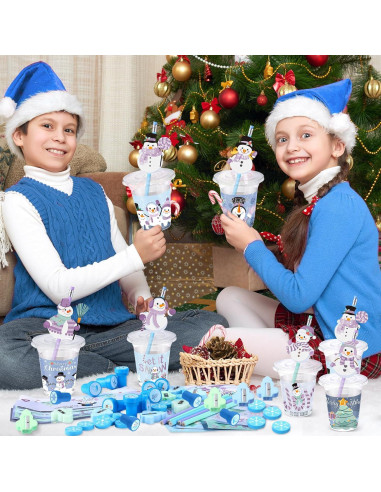 Conjunto de Regalos de Papelería de Invierno Pickmesh 30 Piezas