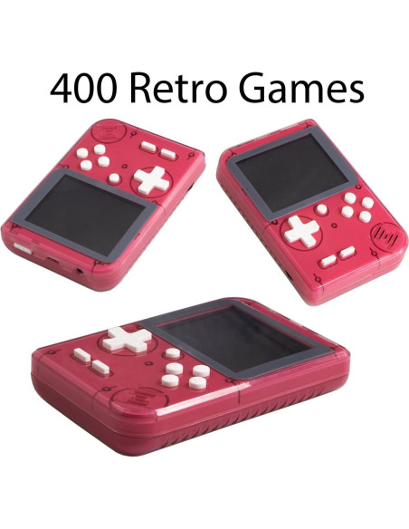 Consola de Juegos Retro Portátil RFetomax 400 Juegos 2.8"