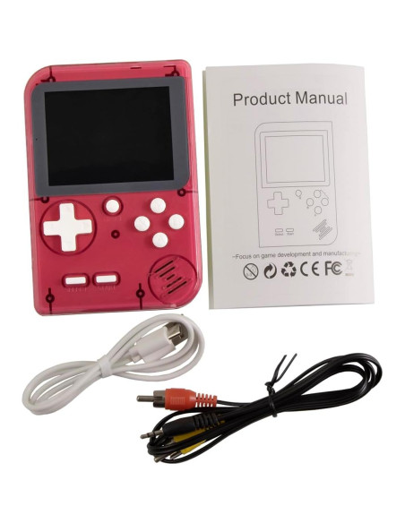 Consola de Juegos Retro Portátil RFetomax 400 Juegos 2.8"
