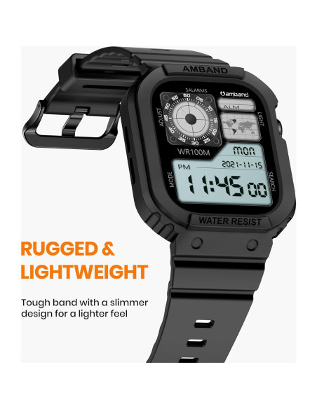 Banda y Funda Resistente amBand E1 para Apple Watch 42mm